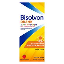 Foto van Bisolvon Drank kind aardbei