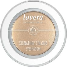 Foto van Lavera Signature colour eyeshadow dazzling gold 08 bio