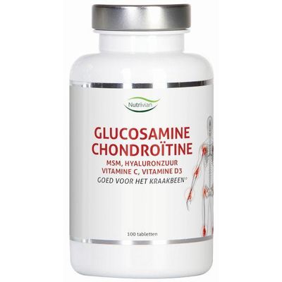 Nutrivian Glucosamine chondoitine MSM hyaluron vit D3/c