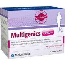 Foto van Metagenics Multigenics femina