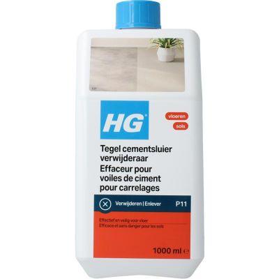 HG Tegelcementsluier verwijderaar HG Tegelcementsluier verwijderaar 1000 Milliliter - Reinigingsmiddel