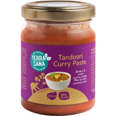 Terrasana Indiase tandoori currypasta 130 gram - Voeding