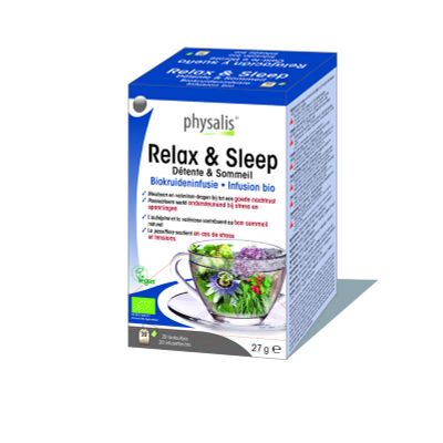 Foto van Physalis Relax & sleep bio thee