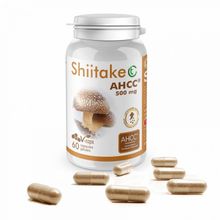 Foto van Soria Shiitake AHCC 500 mg