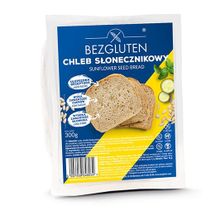 Foto van Bezgluten Zonnebloempittenbrood gesneden glutenvrij