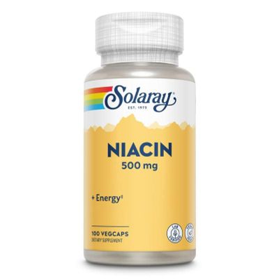 Solaray Vitamine B3 niacine 500 mg