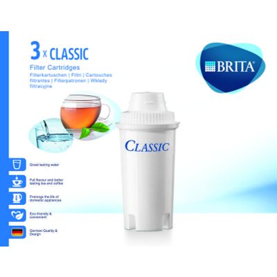 Brita Filterpatroon classic 3-pack