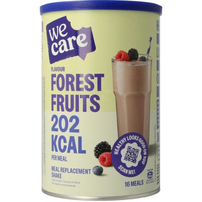 Wecare Shake forest fruits 436 gram - Maaltijdvervangers