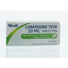 Foto van Pharmachemie Loratadine 10 mg