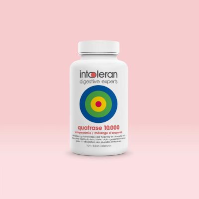 Intoleran quatrase 10000 108 vegicaps - Overige vitaminen/mineralen