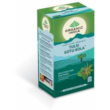 Foto van Organic India Tulsi gotu kola thee bio