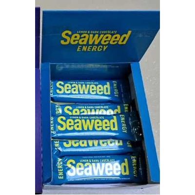 Seaweed & Friend Seaweed protein bar energy lime Seaweed & Friend Seaweed protein bar energy lime 50 gram - Voeding