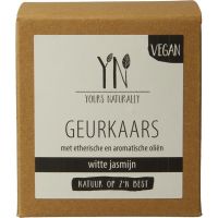 Yours Naturally Geurkaars in glas witte jasmijn 20cl