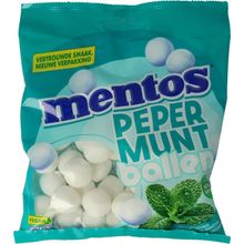 Foto van Mentos Pepermuntballen