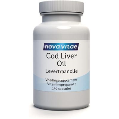 Nova Vitae Levertraanolie capsules