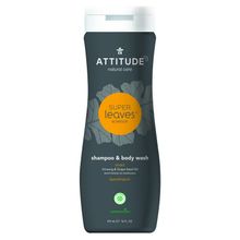 Foto van Attitude Super leaves shampoo & bad 2 in 1 sports