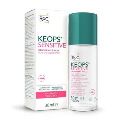 ROC Keops deodorant roll on sensitive skin