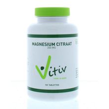 Foto van Vitiv Magnesium citraat 200 mg
