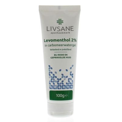 Livsane Levomenthol 2% carbomeer gel 1%