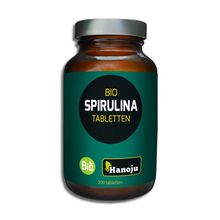 Foto van Hanoju Bio spirulina 400 mg