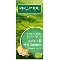 Piramide Groene thee perzik vlierbloesem