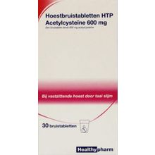 Foto van Healthypharm Acetylcysteine 600 mg HTP