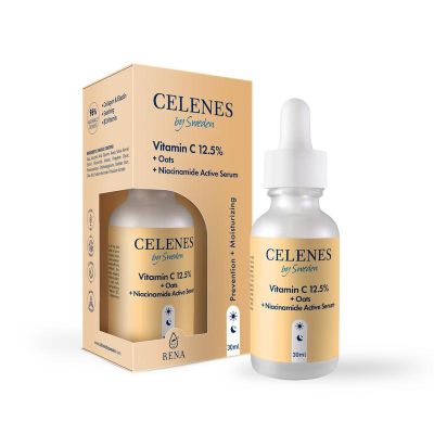 Celenes Active serum vitamin C 12,5% + oats + niacinamide