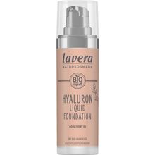 Foto van Lavera Hyaluron liquid foundation cool ivory 02 bio