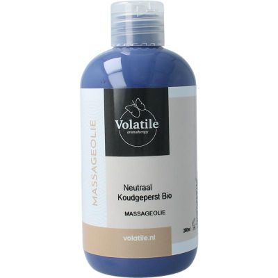 Foto van Volatile Massageolie neutraal koud bio