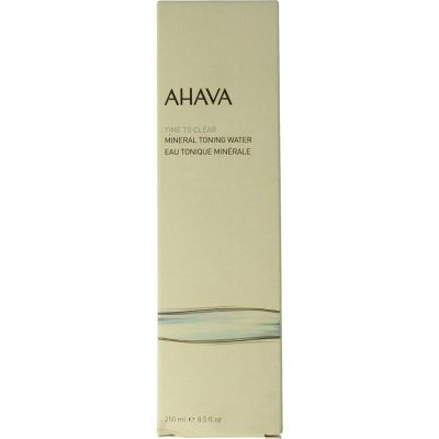 Ahava Mineral toning water