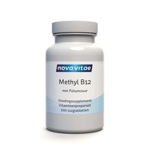 Foto van Nova Vitae Methyl B12 foliumzuur