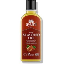 Foto van Ayumi Pure almond oil cold pressed
