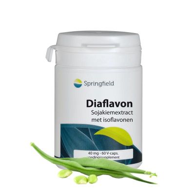 Springfield Diaflavon soja isoflavon 40 mg