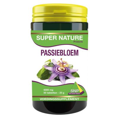 SNP Passiebloem 5000 mg 50 tabletten - Fytotherapie