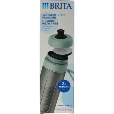 Brita Waterfles active dark green