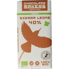 Foto van Chocolatemakers Little bee eather 40% vegan bio