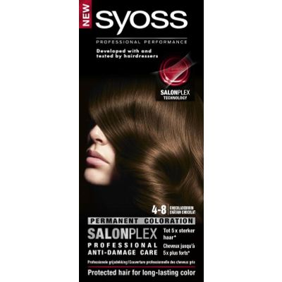 Syoss Color baseline 4-8 chocoladebruin haarverf