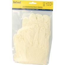 Foto van Duoprotect Handschoen latex poedervrij medium