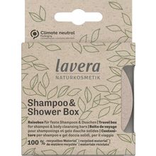 Foto van Lavera Shampoo & shower box leeg/boite de voyage