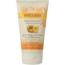 Burts Bees Gezichtscrub peach & willowbark Foto van Burts Bees Gezichtscrub peach & willowbark