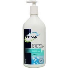 Foto van TENA Shampoo & Shower 500 ml