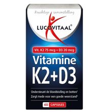 Foto van Lucovitaal Vitamine K2 + D3