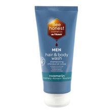 Foto van Traay Bee Honest Hair & body wash men rozemarijn