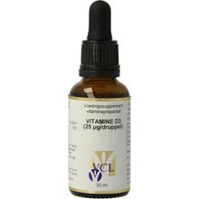Foto van Vital Cell Life Vitamine D3 25 mcg druppels