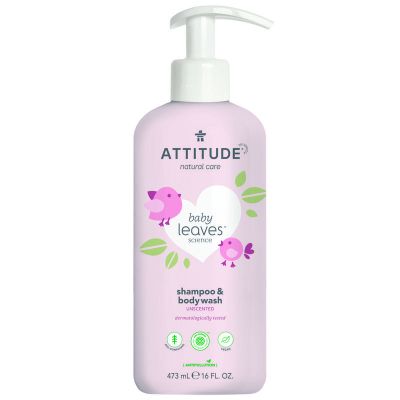 Attitude Baby leaves 2 in 1 shampoo parfrumvrij