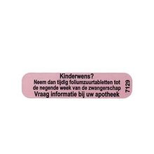 Foto van Spruyt Hillen Sticker kinderwens