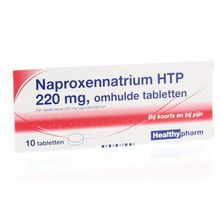 Foto van Healthypharm Naproxennatrium 220 mg