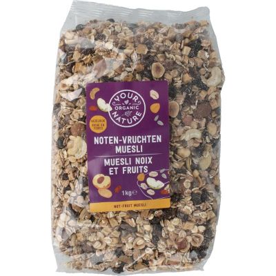 Foto van Your Organic Nat Muesli noten vruchten bio