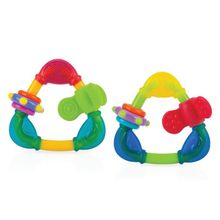 Foto van Nuby Bijtfiguur driehoekig hard en zacht