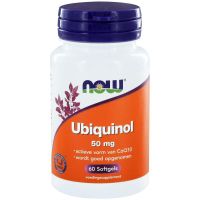 NOW Co-Q10 Ubiquinol 50 mg